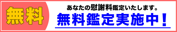 あなたの慰謝料鑑定いたします。無料鑑定実施中！詳しくはこちら